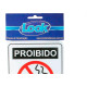 Placa Sinalizacao 15X20 Proibido Fumar - Kit C/5 CA Placa Sinalizacao 15X20 Proibido Fumar - Kit C/5 CA