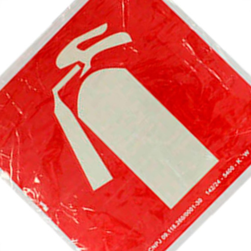 Placa Sinal.20X20 Lum.Extintor - Kit C/5 CA Placa Sinal.20X20 Lum.Extintor - Kit C/5 CA
