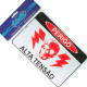 Placa Sinalizacao 20X30 Per.Alta Tensao - Kit C/5 CA