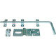 Ferrolho P/Portao Loth 50Cm - Kit C/6 PC Ferrolho P/Portao Loth 50Cm - Kit C/6 PC