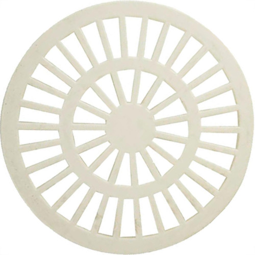 Grelha Plast.Redonda Bco 150 Luconi - Kit C/10 PC