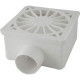 Ralo Sifonado Luconi Redondo Branco - Kit C/6 PC