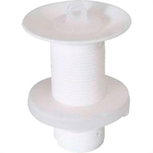 Valvula Plast.Lav.C/Lad. Luconi Cr