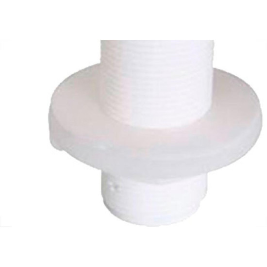 Valvula Plast.Lav.C/Lad. Luconi Cr