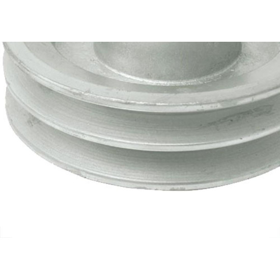 Polia Aluminio A 2Canal 90Mm-3.1/2 A 2 Polia Aluminio A 2Canal 90Mm-3.1/2 A 2