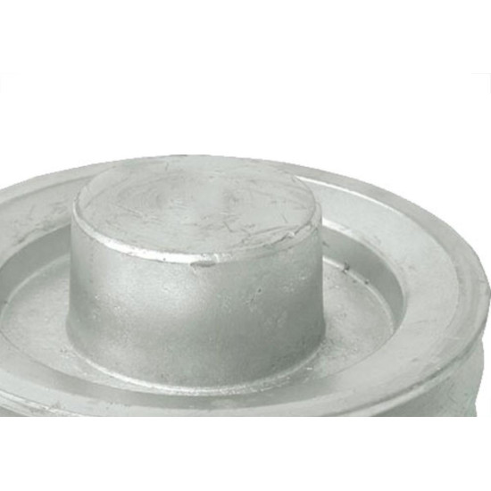 Polia Aluminio A 2Canal 150Mm-6 A 2 Polia Aluminio A 2Canal 150Mm-6 A 2