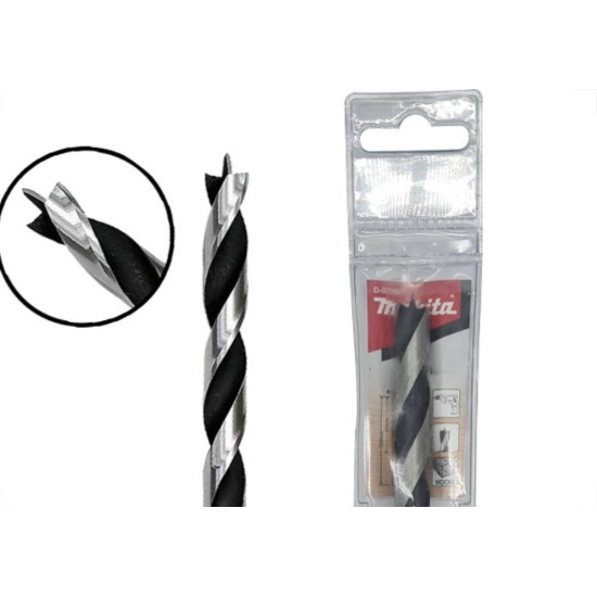 Broca Aco Carbono 3Ponta Makit.05Mm Broca Aco Carbono 3Ponta Makit.05Mm