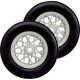 Roda Carrinho Cristal C/2 Pcs Roda Carrinho Cristal C/2 Pcs