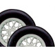 Roda Carrinho Cristal C/2 Pcs Roda Carrinho Cristal C/2 Pcs