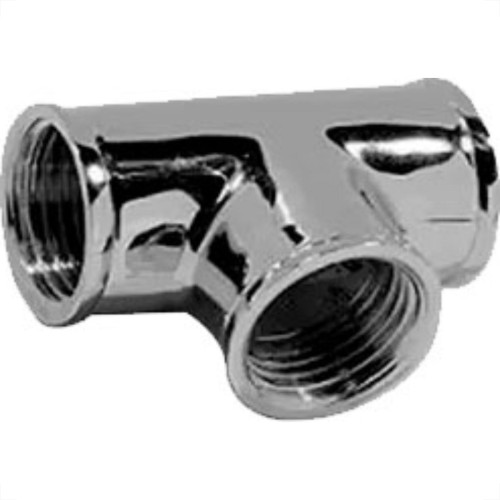 Tee Metal Cromado R/R 1/2 M.Rei Tee Metal Cromado R/R 1/2 M.Rei
