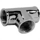 Tee Metal Cromado R/R 1/2 M.Rei Tee Metal Cromado R/R 1/2 M.Rei