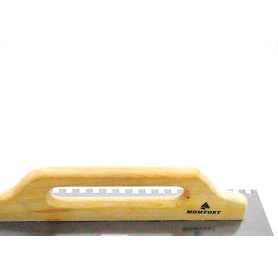 Desempenadeira  Aco Dentada Momfort 12 X 48