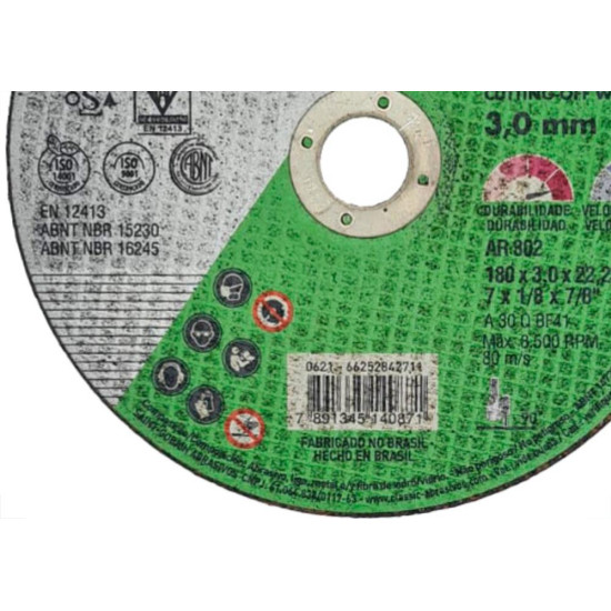 Disco Nort.Cort/Ferro 7X7/8 Class