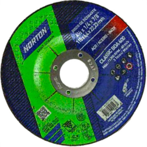 Disco Nort.Desb. 4.1/2 X 7/8 Bda600
