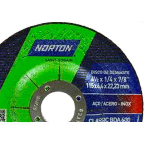 Disco Nort.Desb. 4.1/2 X 7/8 Bda600