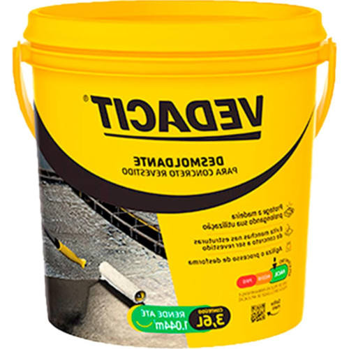 Vedacit Desmoldante P/Concreto 3,6L Vedacit Desmoldante P/Concreto 3,6L