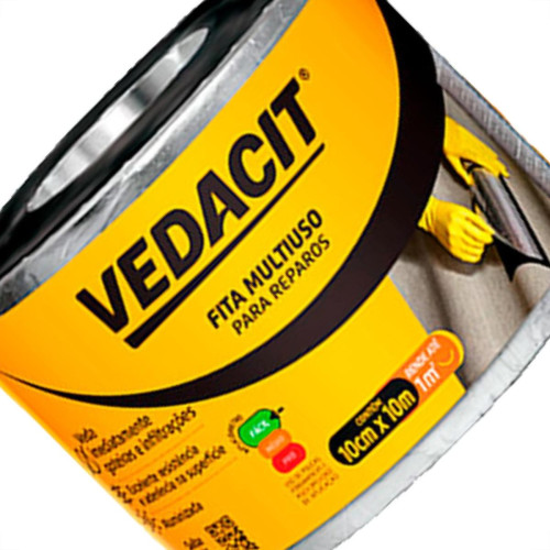 Vedacit Fita Multiuso 10Cmx10Mt Vedacit Fita Multiuso 10Cmx10Mt