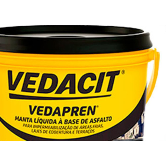 Vedacit Vedapren Preto 3,6Kg