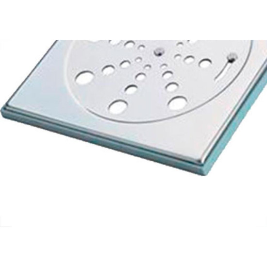 Grelha Aco Inox Overtime Qdr,10 S/F Grelha Aco Inox Overtime Qdr,10 S/F