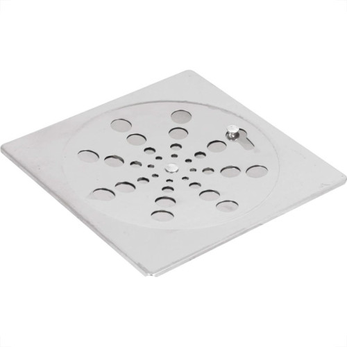 Grelha Aco Inox Overtime Qdr.10 C/F Grelha Aco Inox Overtime Qdr.10 C/F