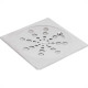 Grelha Aco Inox Overtime Qdr.10 C/F Grelha Aco Inox Overtime Qdr.10 C/F