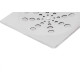 Grelha Aco Inox Overtime Qdr.10 C/F Grelha Aco Inox Overtime Qdr.10 C/F