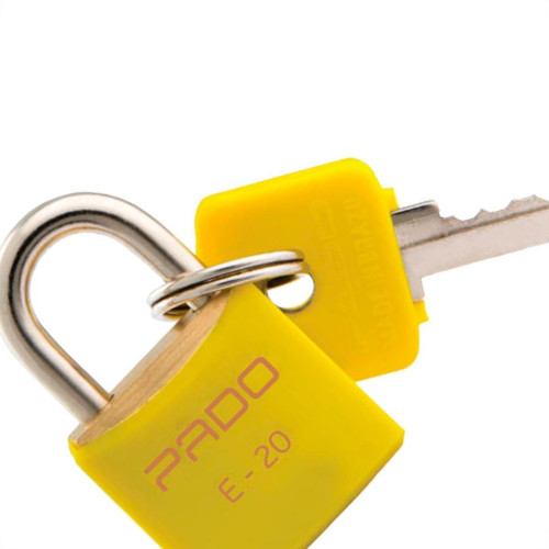 Cadeado Pado Color 20 Amarelo Cadeado Pado Color 20 Amarelo