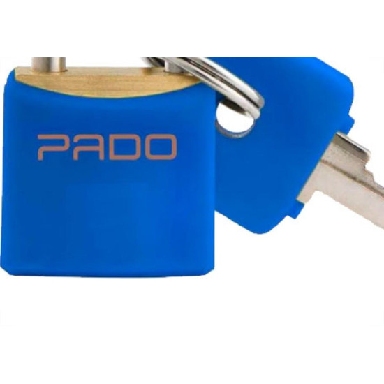 Cadeado Pado Color 20 Azul Cadeado Pado Color 20 Azul