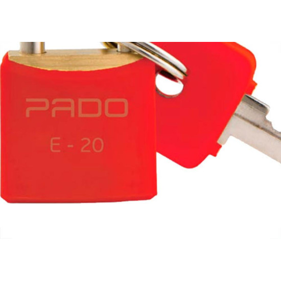 Cadeado Pado Color 20 Vermelho Cadeado Pado Color 20 Vermelho