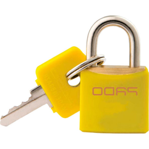Cadeado Pado Color 25 Amarelo Cadeado Pado Color 25 Amarelo