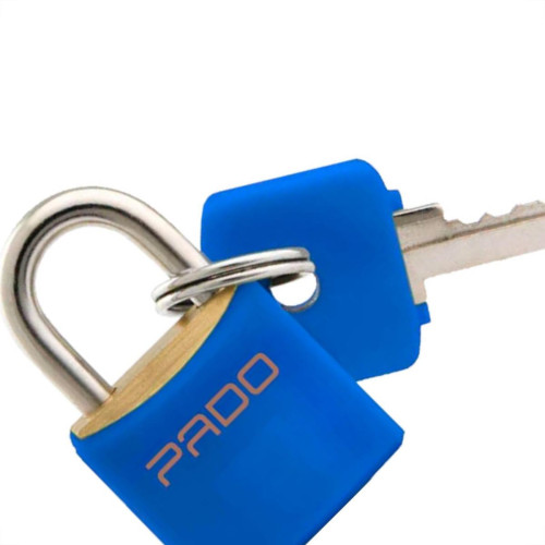 Cadeado Pado Color 30 Azul Cadeado Pado Color 30 Azul