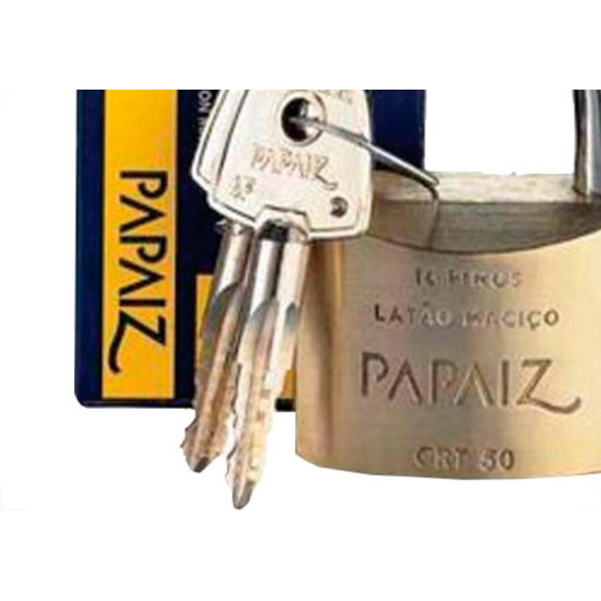 Cadeado Papaiz Tetra Chave 60 Cadeado Papaiz Tetra Chave 60