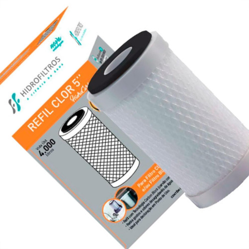 Vela Hidrof Carvao Ativ. 5'' 902-12 Vela Hidrof Carvao Ativ. 5'' 902-12