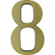 Numero Colonial Pexcel Bronze 8 Numero Colonial Pexcel Bronze 8