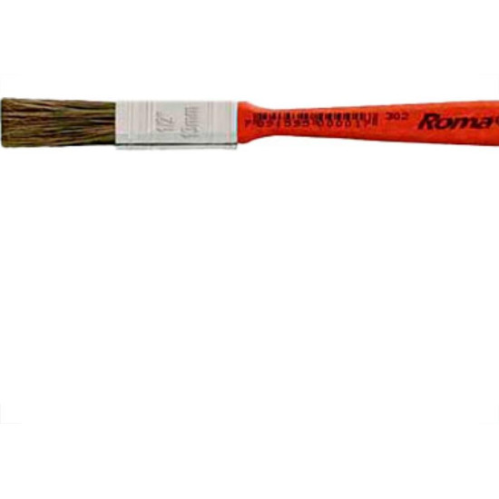 Pincel Trincha Pintura Roma Latex 302 X,1/2 - Kit C/12 PC