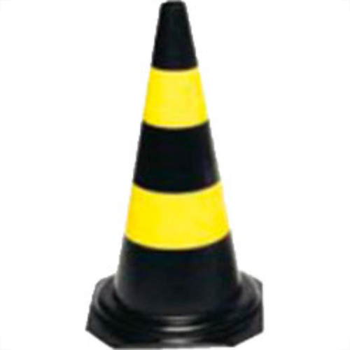 Cone P/Sinaliz.Delta 50Cm Prto/Ama Cone P/Sinaliz.Delta 50Cm Prto/Ama