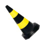 Cone P/Sinaliz.Delta 50Cm Prto/Ama Cone P/Sinaliz.Delta 50Cm Prto/Ama