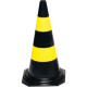 Cone P/Sinaliz.Delta 70Cm Prto/Ama Cone P/Sinaliz.Delta 70Cm Prto/Ama