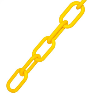 Corrente Pvc Delta.Gd Amarela 50Mt