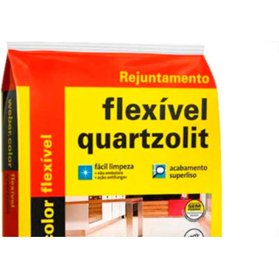 Rejunte Quartz Flex Cinza Out. 1Kg Rejunte Quartz Flex Cinza Out. 1Kg
