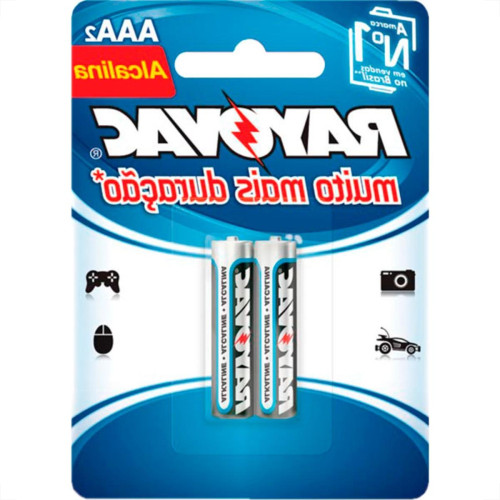 Pilha Rayovac Alc Palito C/02 Pilha Rayovac Alc Palito C/02