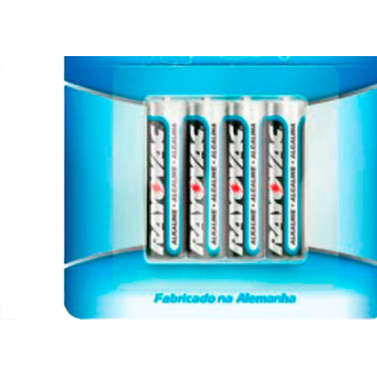 Pilha Rayovac Alc Palito 4 Pague 3 Pilha Rayovac Alc Palito 4 Pague 3