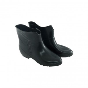 Bota Pvc Preta Femin.Pat Rca 38