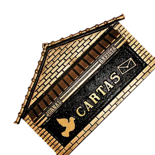 Caixa Carta Alum/Chapa.Pto/Ouro - 8 Caixa Carta Alum/Chapa.Pto/Ouro - 8