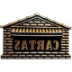 Caixa Carta Pvc Real Pto/Ouro - 04P Caixa Carta Pvc Real Pto/Ouro - 04P