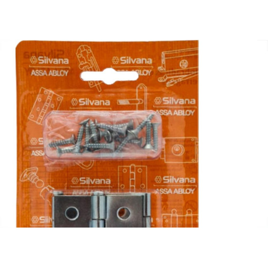 Dobradica Silv,Blis 850 Zincado 1.1/2 Dobradica Silv,Blis 850 Zincado 1.1/2