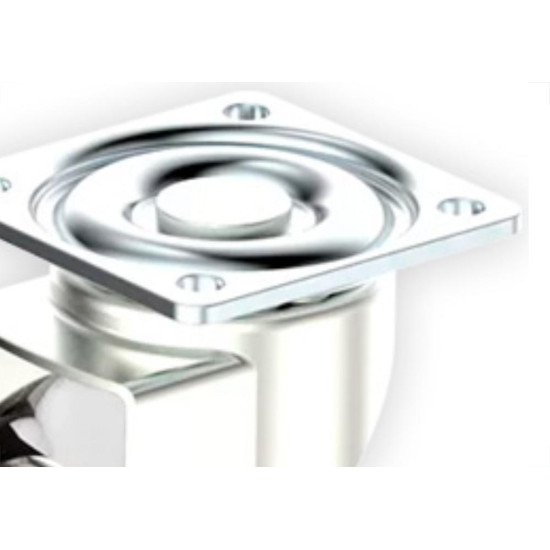 Rodizio Placa Gir.S/T 35Mm Silicon Rodizio Placa Gir.S/T 35Mm Silicon