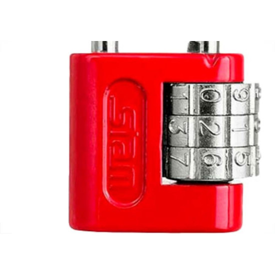 Cadeado C/Segredo Stam 25Mm Cartela Verm Cadeado C/Segredo Stam 25Mm Cartela Verm