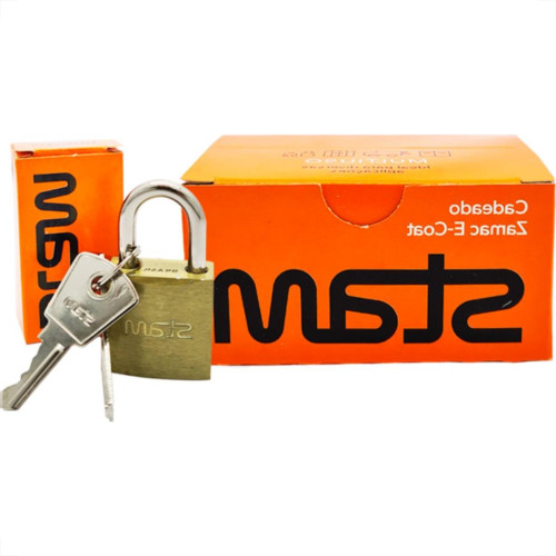 Cadeado Stam 35 Zamack - Kit C/5 PC Cadeado Stam 35 Zamack - Kit C/5 PC