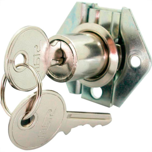 Fechadura Stam.Gaveta 22Mm-301 - Kit C/10 PC